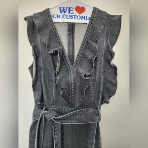 Mare x Anthropologie Denim Jumpsuit